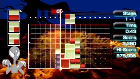 Lumines II screenshot 4 for PSP